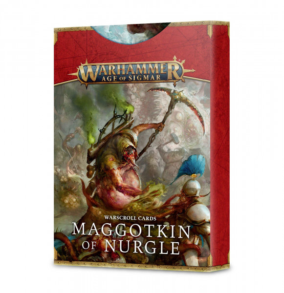 WARSCROLL CARDS: MAGGOTKIN OF NURGLE (DEUTSCH)