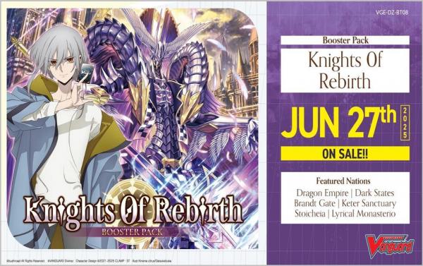 Cardfight!! Vanguard - Knights Of Rebirth Booster Display (16 Packs) EN