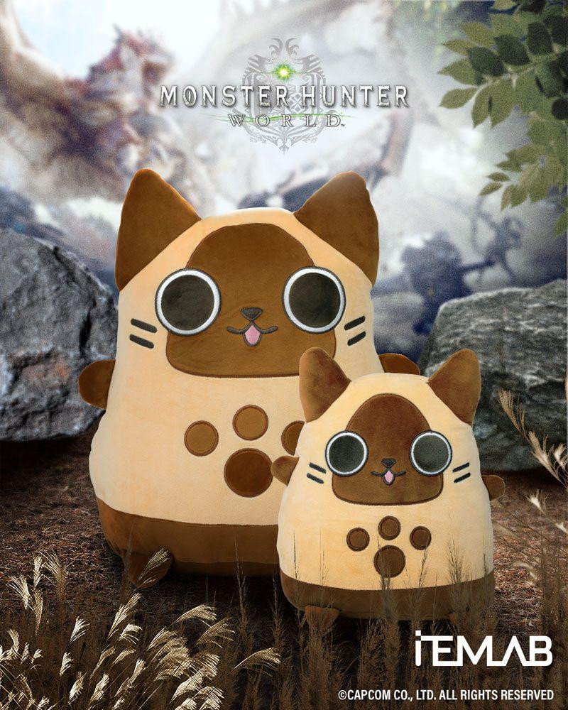 Monster Hunter World Plüschfigur Classic Palico Smoosh 25 cm Monster Hunter World Plüschfigur Classic Palico Smoosh 25 cm