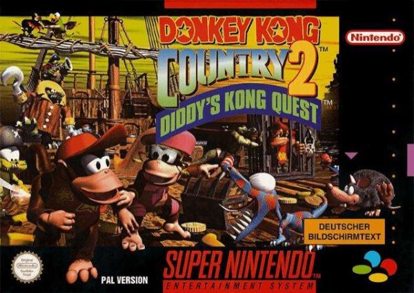 Donkey Kong Country 2: Diddys Kong Quest - MODUL (Super Nintendo, gebraucht) **
