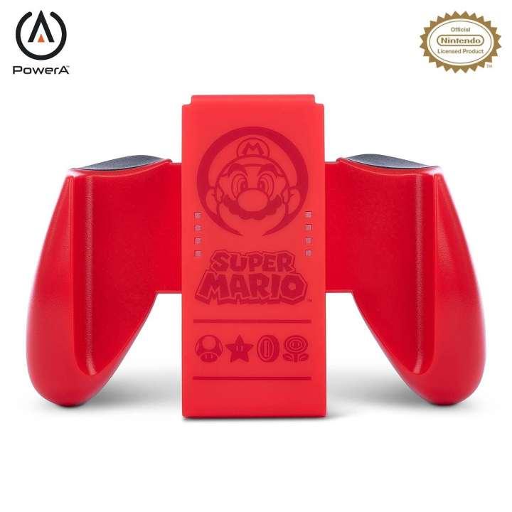 Comfort Grip JoyCon Super Mario red (Switch, NEU) Comfort Grip JoyCon Super Mario red (Switch, NEU)