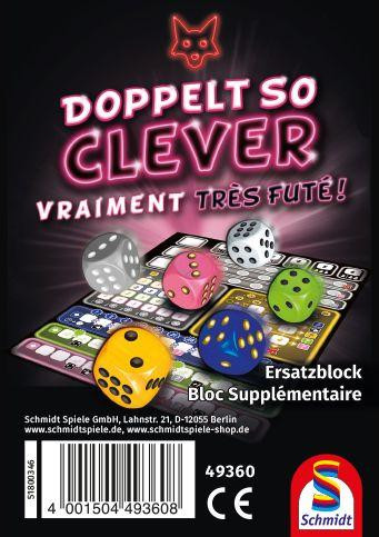 Doppelt so clever  Ersatzblock