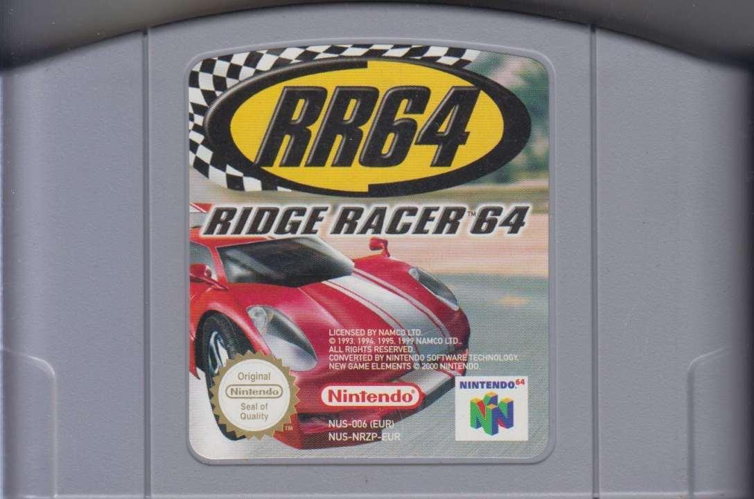 RR64: Ridge Racer 64 - MODUL (Nintendo 64, gebraucht) ** RR64: Ridge Racer 64 - MODUL (Nintendo 64, gebraucht) **