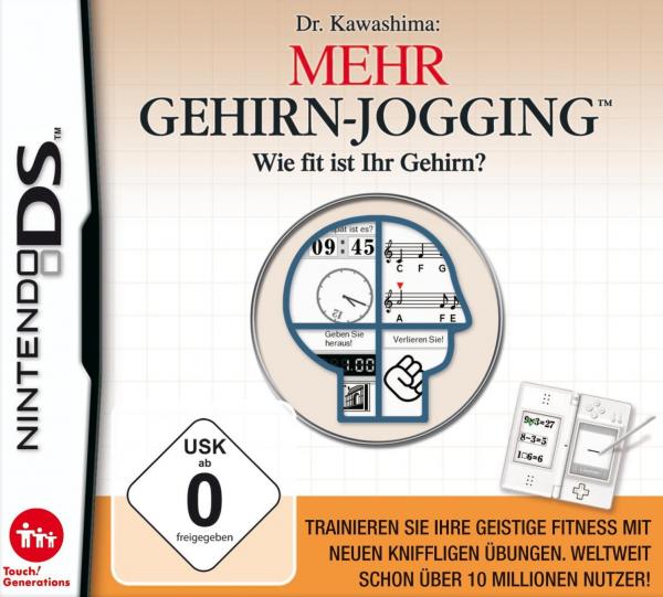 Dr. Kawashima: Mehr Gehirn Jogging (Nintendo DS, gebraucht) **