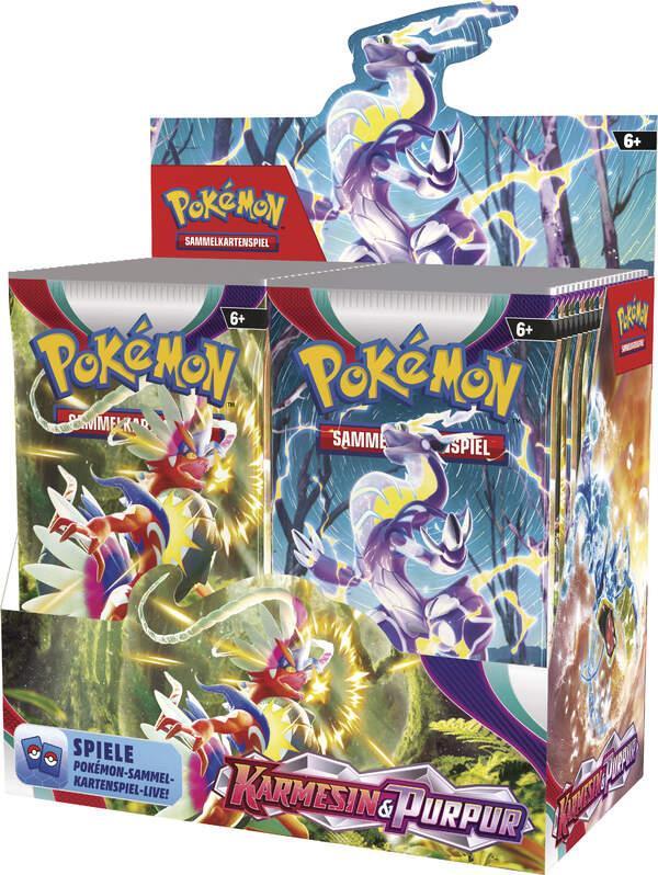 PKM KP01 Karmesin & Purpur Booster Display (36) DE