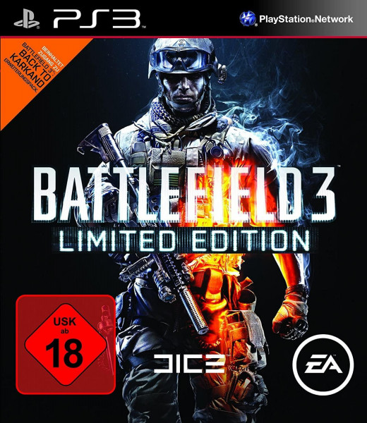 Battlefield 3 - Limited Edition (Playstation 3, gebraucht) **