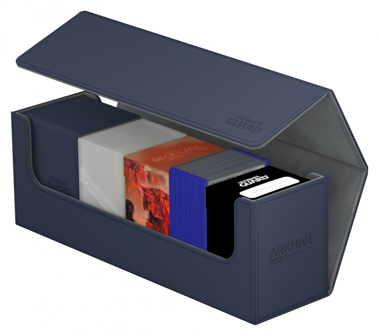 Flip Deck Case 400+ Arkhive Standard Size XenoSkin&trade Blue