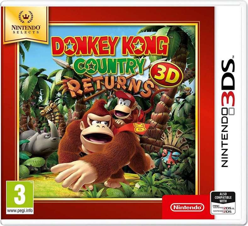 Donkey Kong Country: Returns 3D - Nintendo Selects (Nintendo 3DS, NEU)