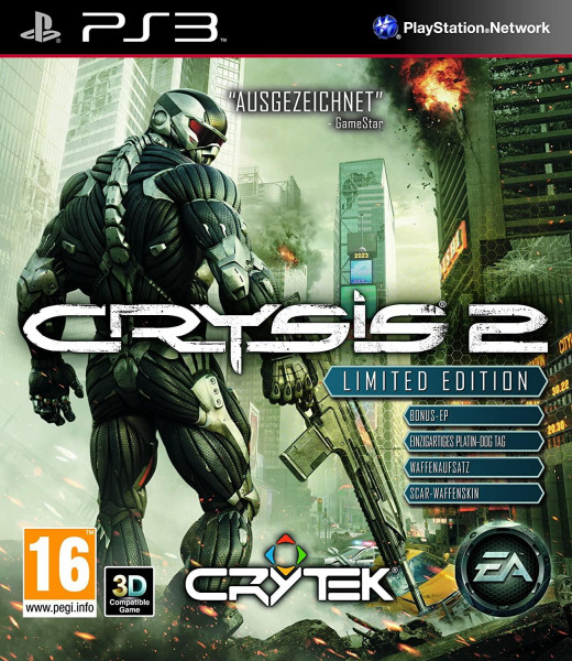 Crysis 2 - Limited Edition (Playstation 3, gebraucht) **