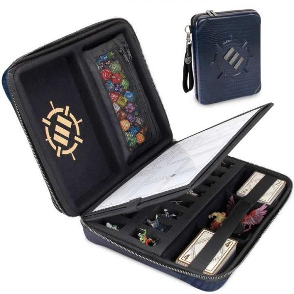 ENHANCE Collector's Edition RPG Organizer Case - Dragon Blue