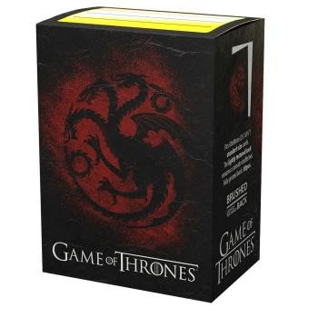 Dragon Shield Matte Art Sleeves - Game of Thrones - House Targaryen (100)