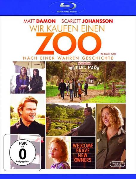 Wir kaufen einen Zoo (Blu-Ray, gebraucht) **