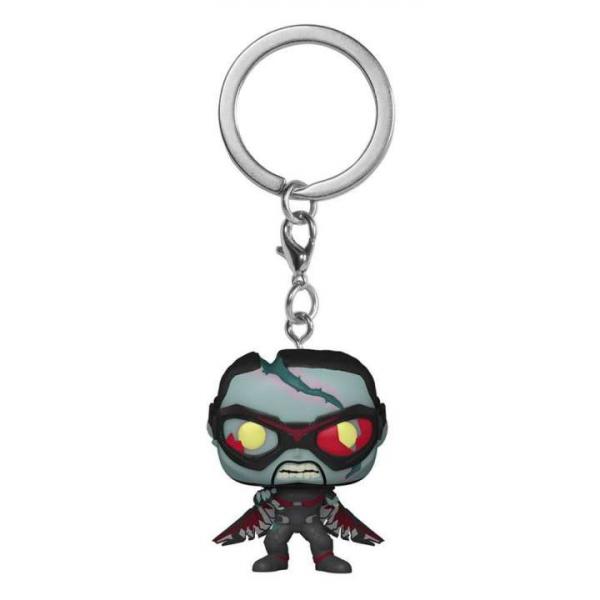 Funko POP Keychain: What If - Zombie Falcon