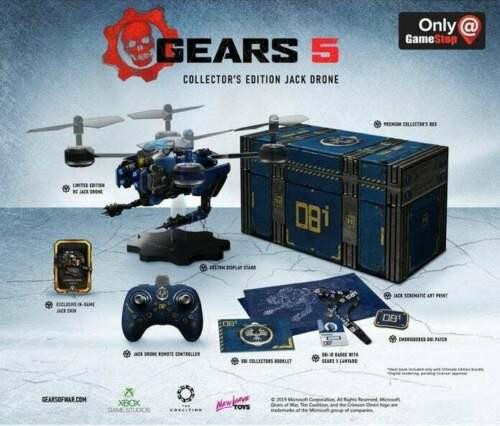 Gears 5 - Collectors Jack Drohne Edition (Xbox One, NEU)