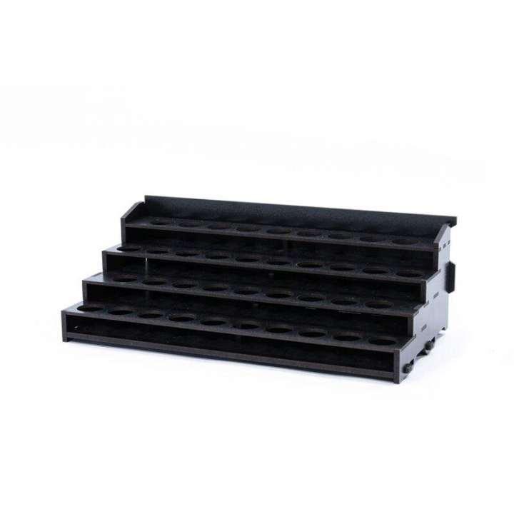 KRAKEN WARGAMES BLACK PAINT RACK: FARBREGAL TOP (DROPPER) KRAKEN WARGAMES BLACK PAINT RACK: FARBREGAL TOP (DROPPER)