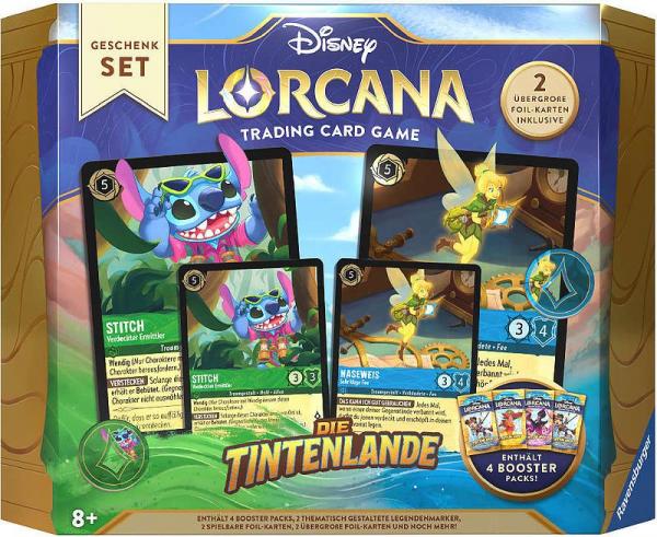 Disney Lorcana - Kapitel 3 - Die Tintenlande: Geschenk Set DE