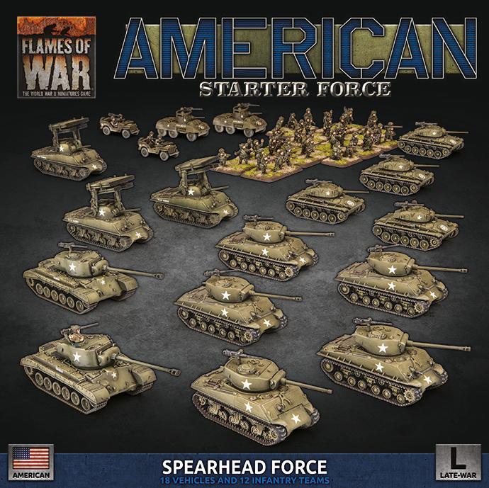 Flames of War Bulge - American Spearhead Force Flames of War Bulge - American Spearhead Force