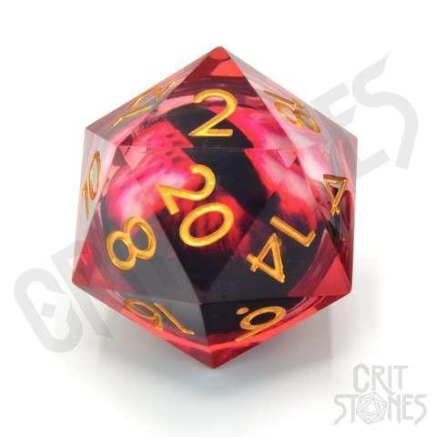 Blood Iris 33mm Floating Eye D20