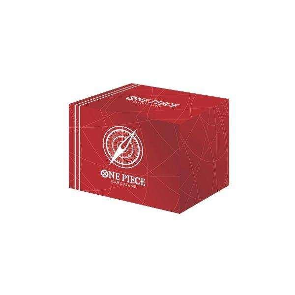 One Piece Card Game - Clear Card Case - Standard Red