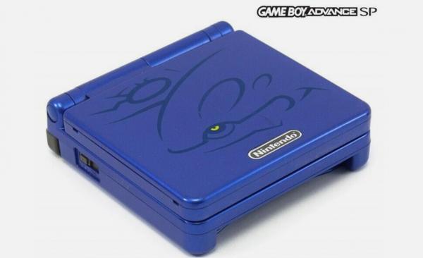 GBA Advance SP Konsole - Kyogre (OVOA) (Akzeptabel, gebraucht) **