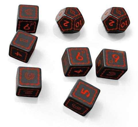 The One Ring RPG Black Dice Set The One Ring RPG Black Dice Set