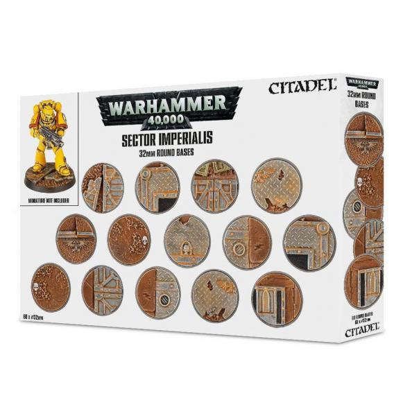 Sector Imperialis: 32mm Round Bases (66-91)