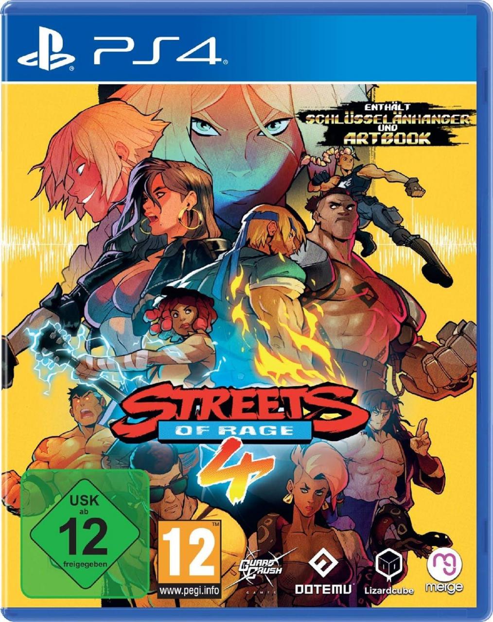 Streets of Rage 4 (Playstation 4, gebraucht) ++