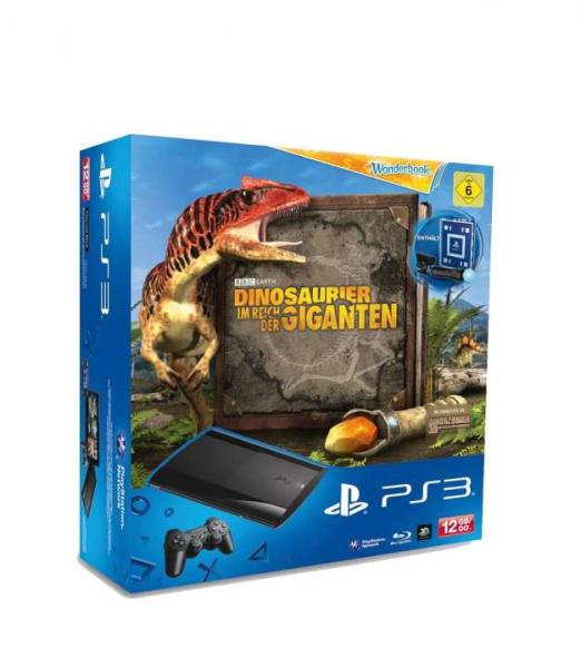 Playstation 3 Super Slim (12 GB) + Dinosaurier im Reich der Giganten