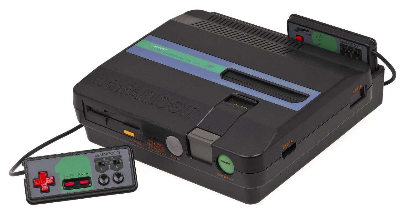 Sharp Twin Famicom Konsole (OVOA) (gebraucht) **