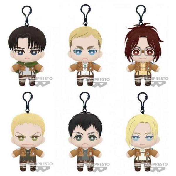 Attack on Titan: Tomonui Series 2 Plush Assortement (9)