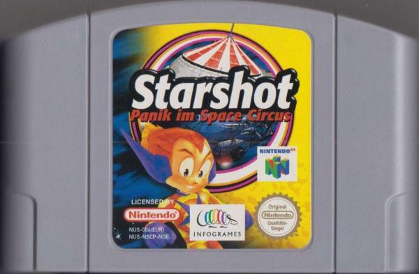 Starshot: Panik im Space Circus - MODUL (Nintendo 64, gebraucht) **