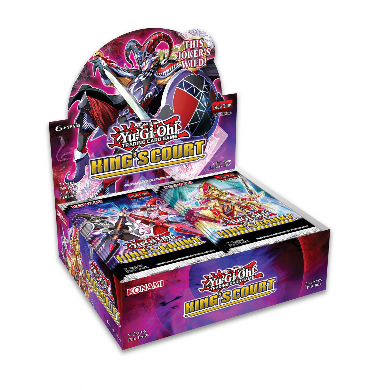 Yu-Gi-Oh! King's Court Booster Display EN