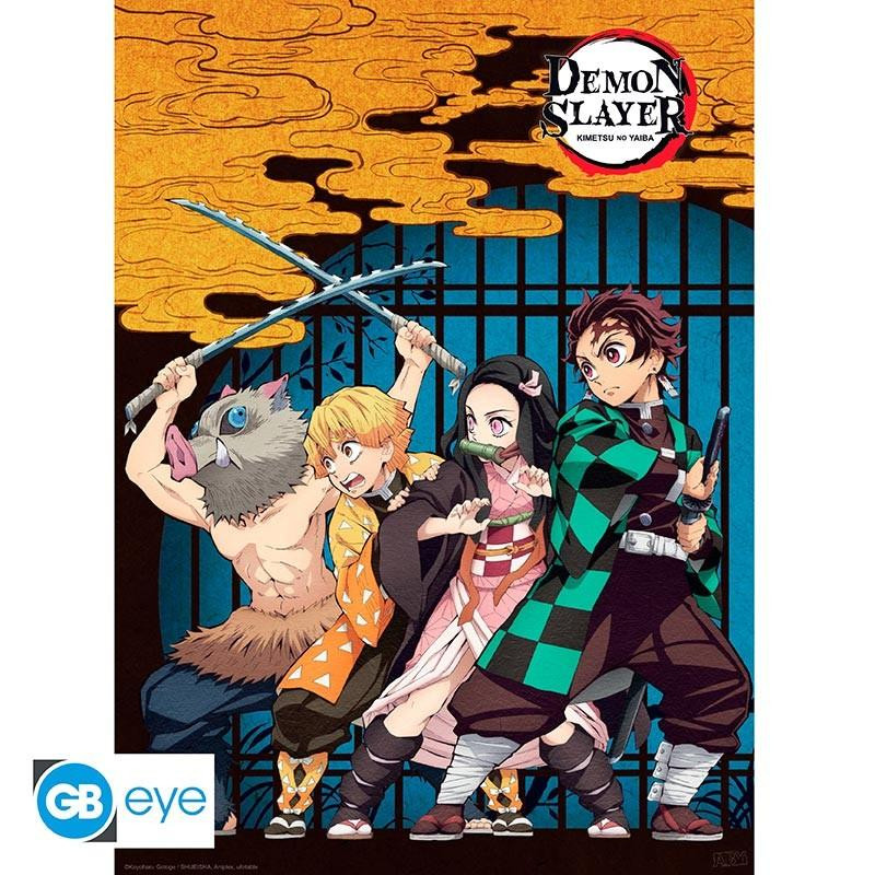 DEMON SLAYER - Poster "Group" (52x38)
