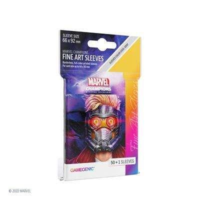 SLEEVES MARVEL CHAMPIONS - STAR-LORD (50+1)