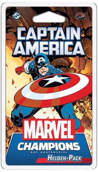 Marvel Champions: Das Kartenspiel - Captain America  Erweiterung DE