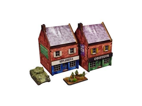 "WW2 Normandy Cafe PREPAINTED [15mm/1:100]"