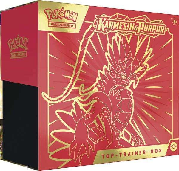 Pokémon KP01 Karmesin & Purpur Top-Trainer Koraidon Box DE