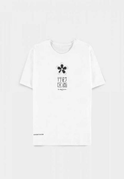 Ghostwire: Tokyo - Sakura Artwork White T-shirt Size XL