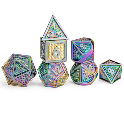 Behemoth Brushed Rainbow Dice Set