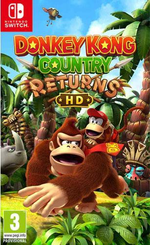 Donkey Kong Country Returns HD UK (Switch, NEU)