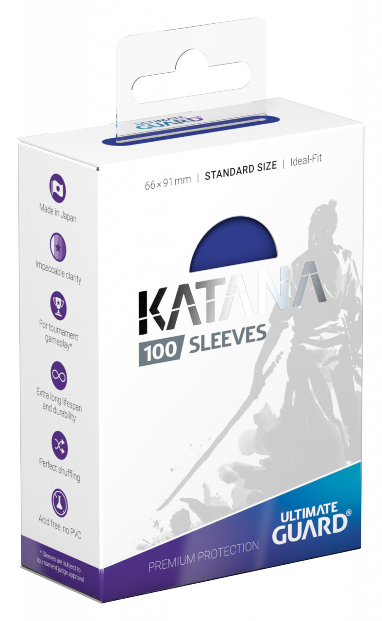 Ultimate Guard Katana Sleeves Standard Blue (100)