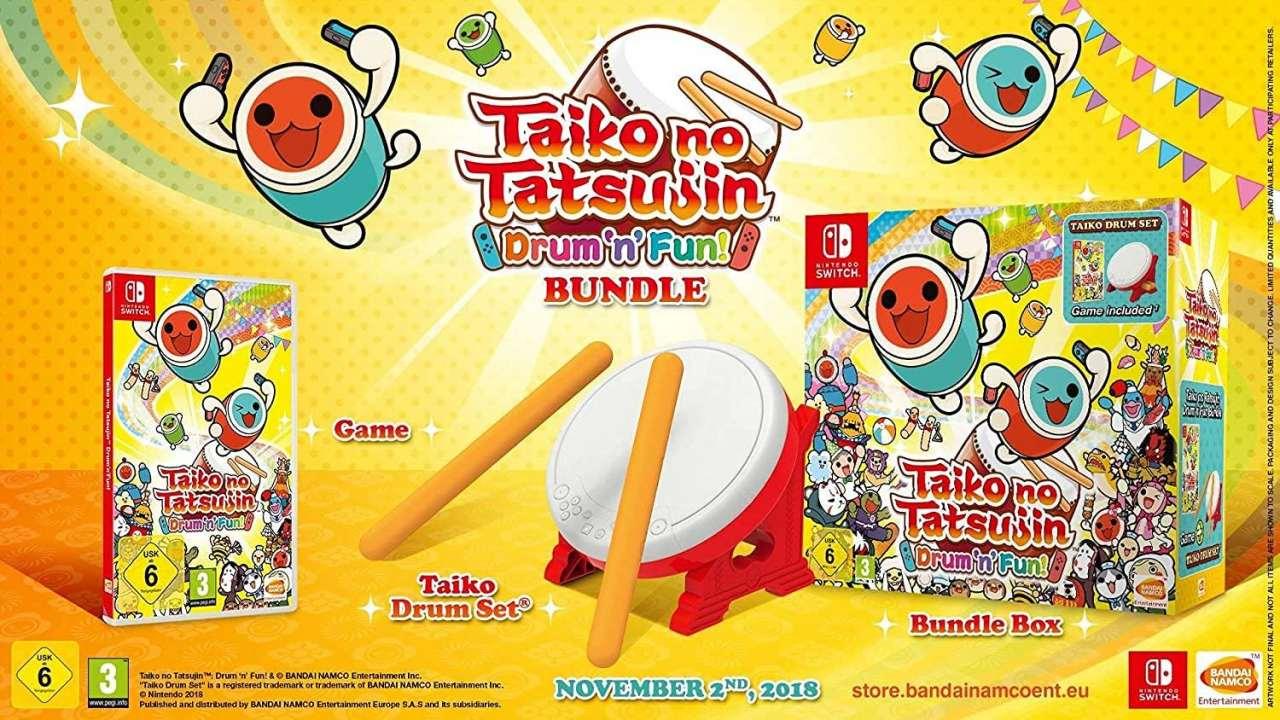 Taiko no Tatsujin: Drum 'n' Fun Bundle (OVOA) (Switch, gebraucht) ** Taiko no Tatsujin: Drum 'n' Fun Bundle (OVOA) (Switch, gebraucht) **