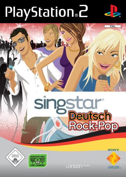 Singstar: Deutsch Rock-Pop (Playstation 2, gebraucht) **