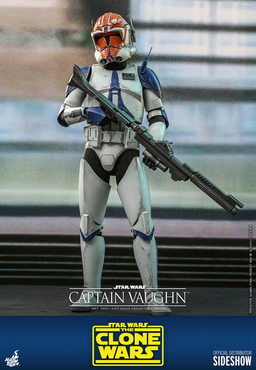 Star Wars: The Clone Wars - Captain Vaughn 1:6 Scale Figure Star Wars: The Clone Wars - Captain Vaughn 1:6 Scale Figure
