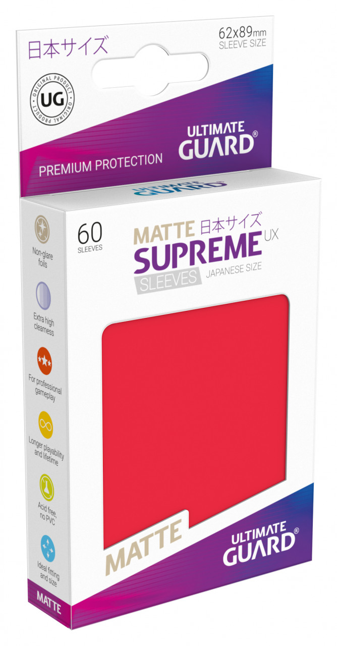 Supreme Sleeves Japan Size Matt UX Red (60)