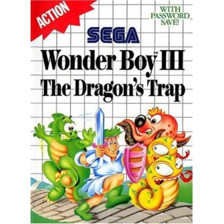 Wonder Boy 3: The Dragons Trap (OA)  (Master System, gebraucht) **