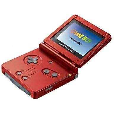 Game Boy Advance SP Konsole - rot (OVOA) (gebraucht) **