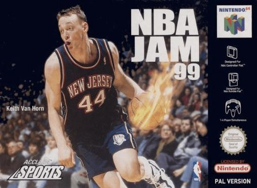 NBA Jam 99 - MODUL (nus-nb9p-eur) (Nintendo 64, gebraucht) **