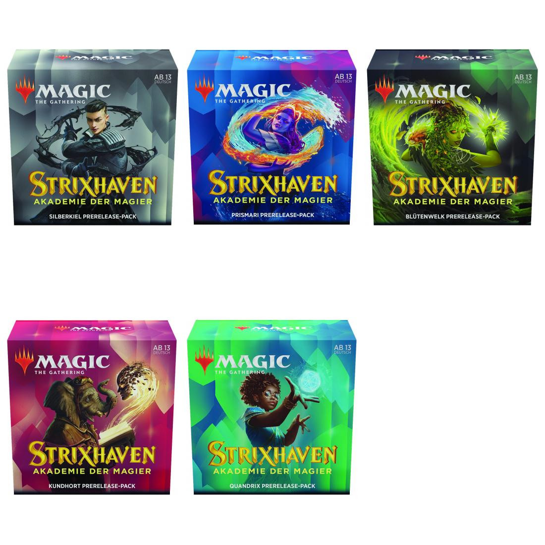 Strixhaven: School of Mages Prerelease-Pack Bundle DE Strixhaven: School of Mages Prerelease-Pack Bundle DE