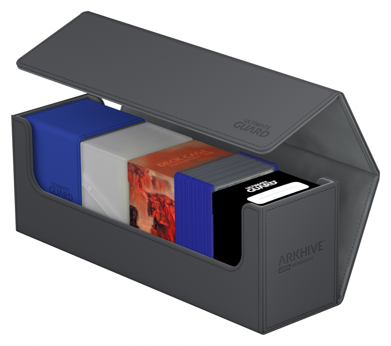 Flip Deck Case 400+ Arkhive Standard Size XenoSkin&trade Grey